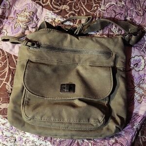 Womens Tan Crossbody Bag